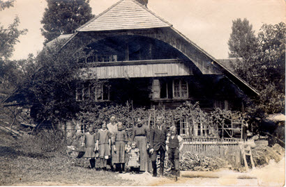 Hübeli Farm House in late 1800's.